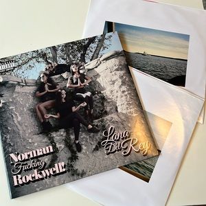 NEW SUPER RARE Lana Del Rey - Norman Rockwell NFR PINK Vinyl 2xLP